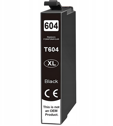 BohemiaToner | Epson C13T10H14020 - kompatibilní , Epson 604XL ,Bk,12ml, včetně nejnovějších čipů.100% nová cartridge