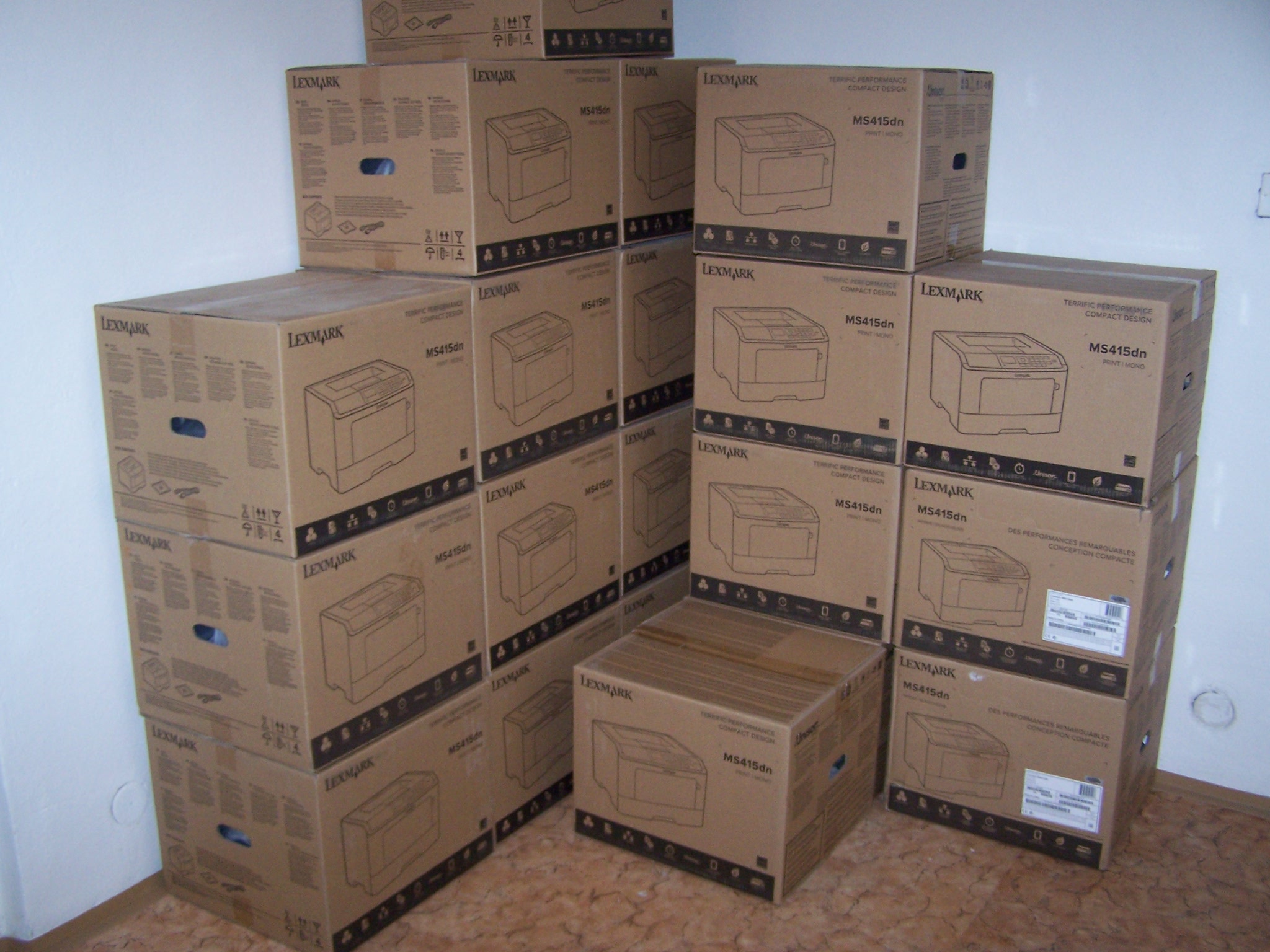 Lexmark MS-415DN ,Laserová tiskárna černobílá MS415DN / A4 / 38 ppm./ 1200x1200dpi /256MB / duplex/ USB / LAN/ NOVÁ